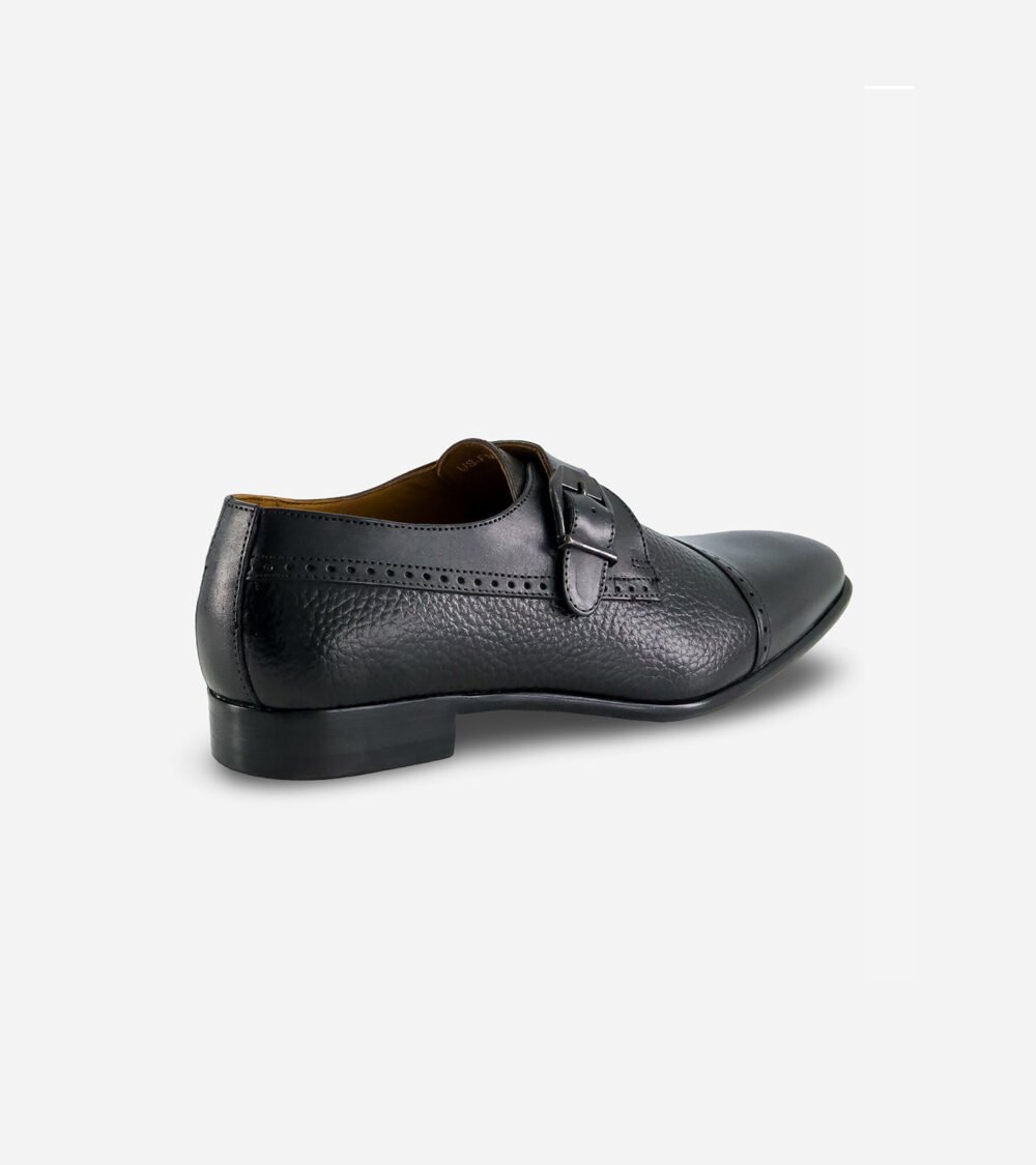 Black Monk Strap Shoes - Image 4